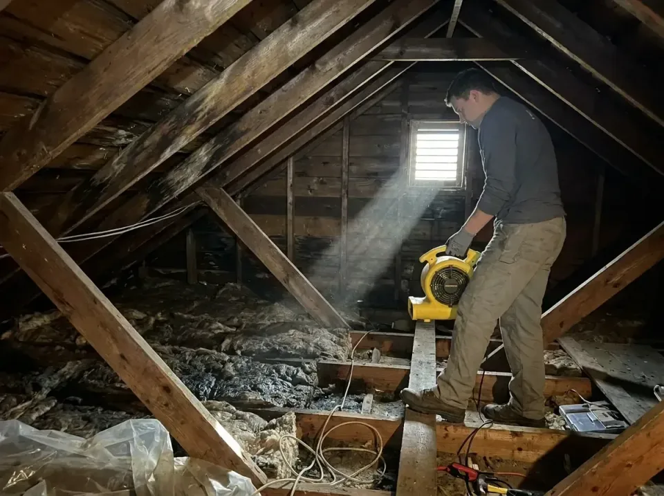 attic-water-damage-drying-proc-007 — frequently asked questions, Emergency Water Extraction & 24/7 Flood Response in Heber-O…